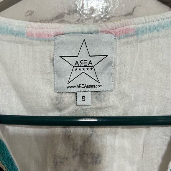 AREA STARS Mayan Embroidered Wrap Dress - Picture 7 of 12